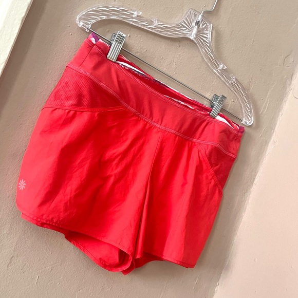 Athleta • red athletic stylish shorts - Picture 2 of 16